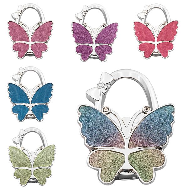 2018 new butterfly design handbag folding bag purse hook home hooks hanger holder for gift beetle lock bling xl-603, Black
2018 new butterfly design handbag folding bag purse hook home hooks hanger holder for gift beetle lock bling xl-603, Black