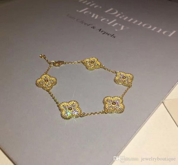 S925 pure silver Luxurious quality design bracelet with one flower or five flowers diamonds for women bracelet Jewelry wedding gift free
S925 pure silver Luxurious quality design bracelet with one flower or five flowers diamonds for women bracelet Jewelry wedding gift free