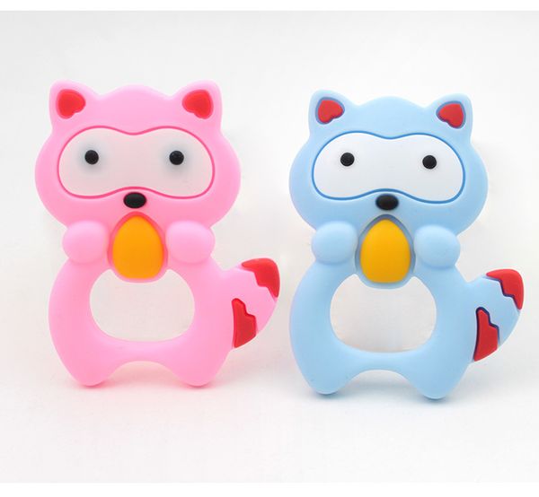 2018 new 1 pcs silicone teethers raccoon baby ring teether bpa silicone chew charms baby teething teeth gift toys
2018 new 1 pcs silicone teethers raccoon baby ring teether bpa silicone chew charms baby teething teeth gift toys