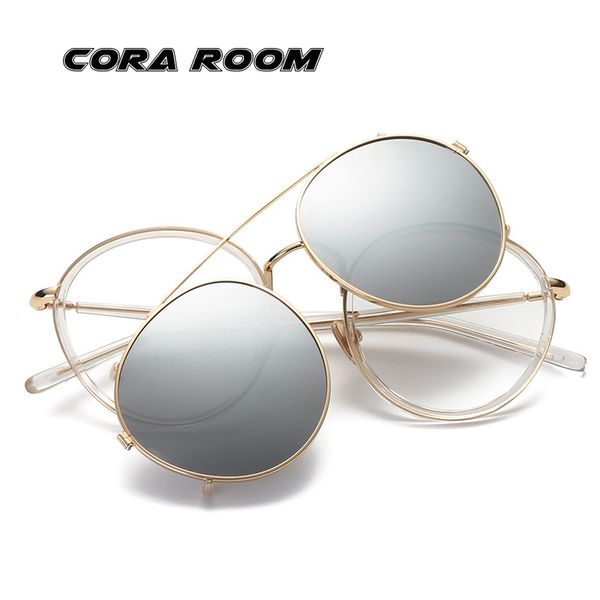 new tr90 sets of mirrors fashion round glasses + polarized clips sets of mirrors ultra light optical glasses frame, Silver
new tr90 sets of mirrors fashion round glasses + polarized clips sets of mirrors ultra light optical glasses frame, Silver