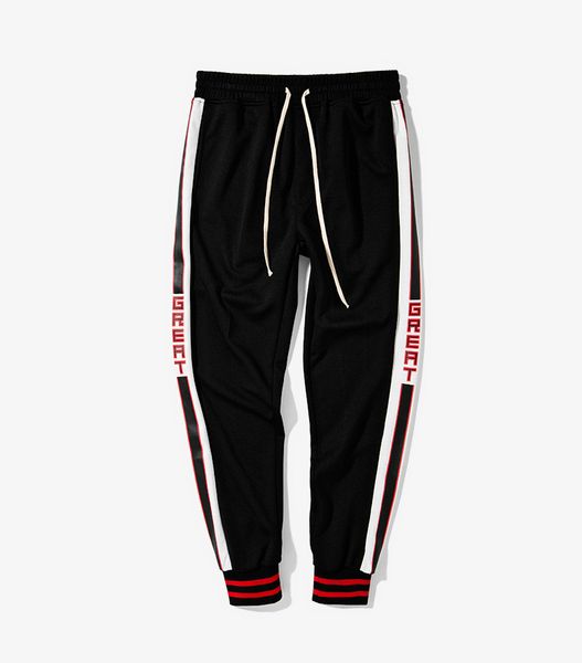 2021 new fashion pants men brand street sweatpants vintage hip hop joggers solid adjustable elasticity inverted triangle metal decorative 20, Black
2021 new fashion pants men brand street sweatpants vintage hip hop joggers solid adjustable elasticity inverted triangle metal decorative 20, Black