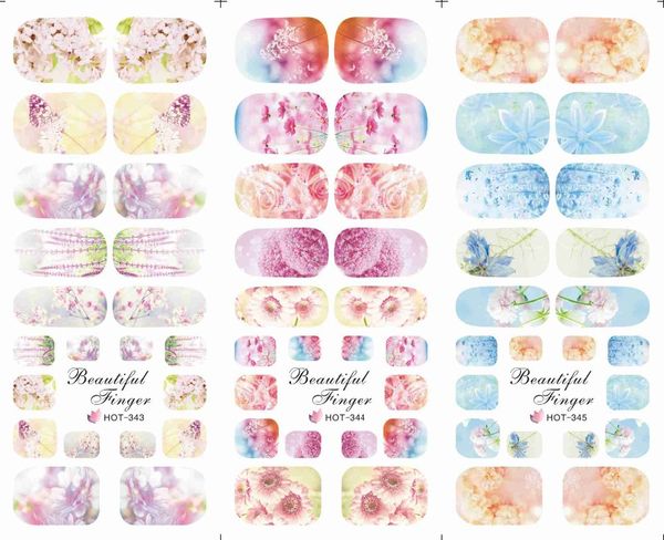 3 sheet/lot beautiful flowers butterfly full cover water transfer decal nail art sticker diy nail foil 43-345 wraps, Black
3 sheet/lot beautiful flowers butterfly full cover water transfer decal nail art sticker diy nail foil 43-345 wraps, Black