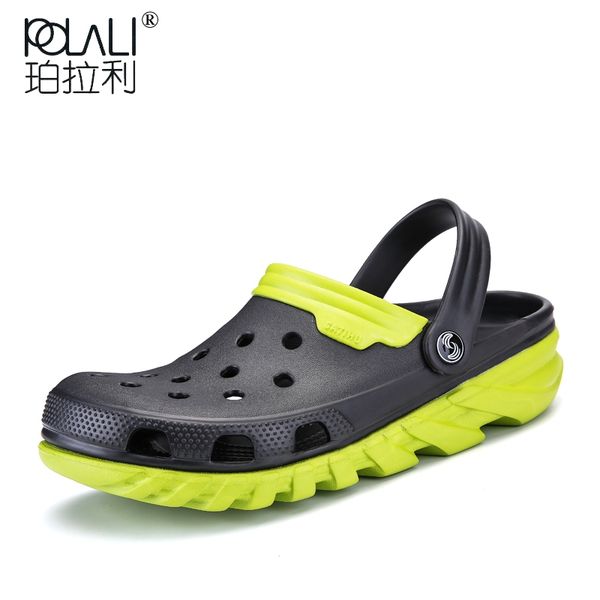 men shoes casual slip-on clogs 2018 new summer hollow-out water sandals breathable&light slippers flip-flops big size 38-46, Black
men shoes casual slip-on clogs 2018 new summer hollow-out water sandals breathable&light slippers flip-flops big size 38-46, Black