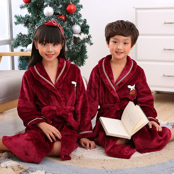 red color warm flannel long-sleeved robe red cartoon pattern child siamese pajamas laced fashion night gown, Black;red
red color warm flannel long-sleeved robe red cartoon pattern child siamese pajamas laced fashion night gown, Black;red