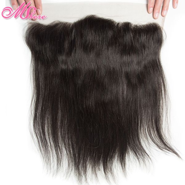 pre-plucked 13*4 ear to ear lace frontal with baby hair straight hair remy 1b# mshere human full lace closure, Black;brown
pre-plucked 13*4 ear to ear lace frontal with baby hair straight hair remy 1b# mshere human full lace closure, Black;brown