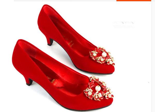 send 2018 new style water drill pointed end high heel wedding shoes red fine heel bride shoes heel 3cm ,6cm ,9cm, Black
send 2018 new style water drill pointed end high heel wedding shoes red fine heel bride shoes heel 3cm ,6cm ,9cm, Black