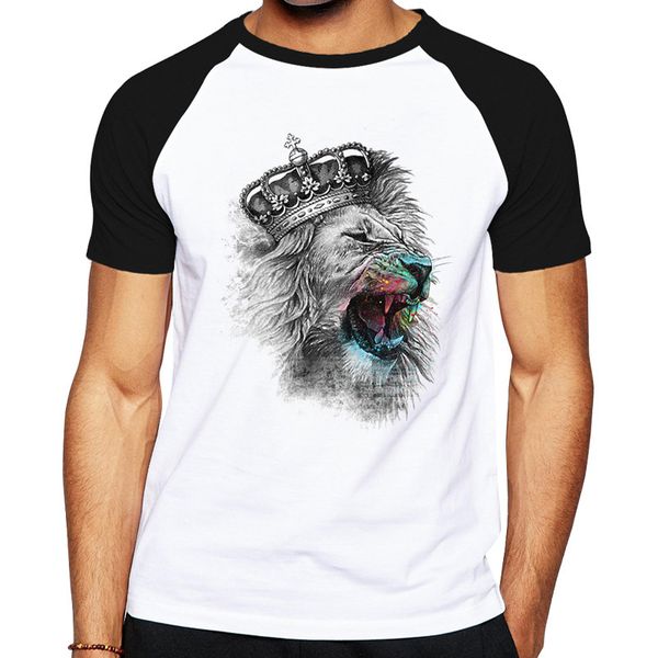 king of lion printed t-shirt men's lastest 2018 fashion short sleeves cool tee shirts hipster o-neck cool for men male, White;black
king of lion printed t-shirt men's lastest 2018 fashion short sleeves cool tee shirts hipster o-neck cool for men male, White;black
