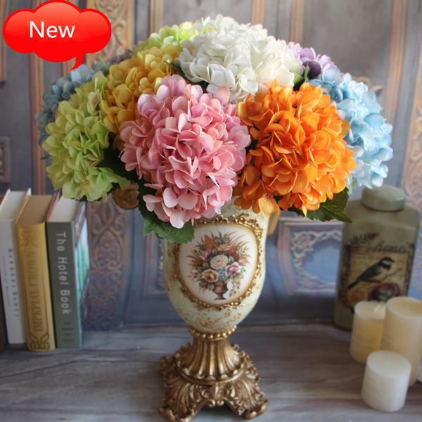 artificial hydrangea bouquet flower silk fake flower for wedding decoration fake flowers home wedding decoration garden decor flores
artificial hydrangea bouquet flower silk fake flower for wedding decoration fake flowers home wedding decoration garden decor flores