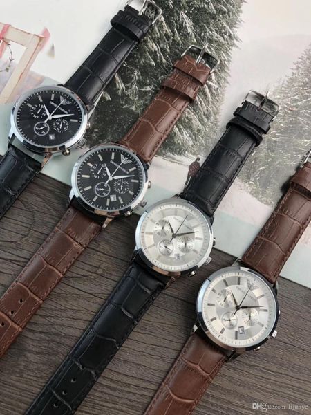 2018 new leather luxury fashion mens wristwatches designer popular waterproof quartz watch sports military mens black watches reloj muje, Slivery;brown
2018 new leather luxury fashion mens wristwatches designer popular waterproof quartz watch sports military mens black watches reloj muje, Slivery;brown