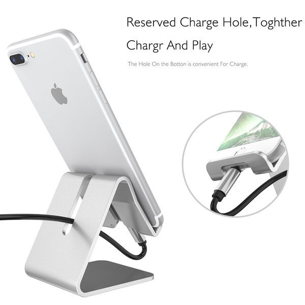 

Универсальный алюминиевый металлический телефон стенд держатель для iPhoneX 6 6 S 7 8 т