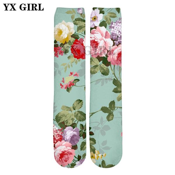 yx girl drop shipping 2018 summer new fashion 3d straight socks retro style sock peony / rose print men/women casual socks zw60, Black
yx girl drop shipping 2018 summer new fashion 3d straight socks retro style sock peony / rose print men/women casual socks zw60, Black
