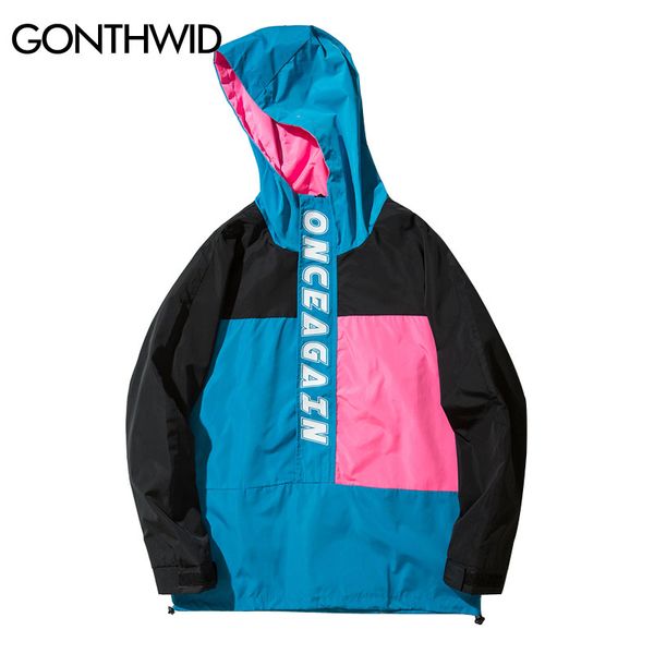 gonthwid color block patchwork pullover jackets men casual stand collar zip up track jacket 2017 autumn male hip hop streetwear, Black;brown
gonthwid color block patchwork pullover jackets men casual stand collar zip up track jacket 2017 autumn male hip hop streetwear, Black;brown