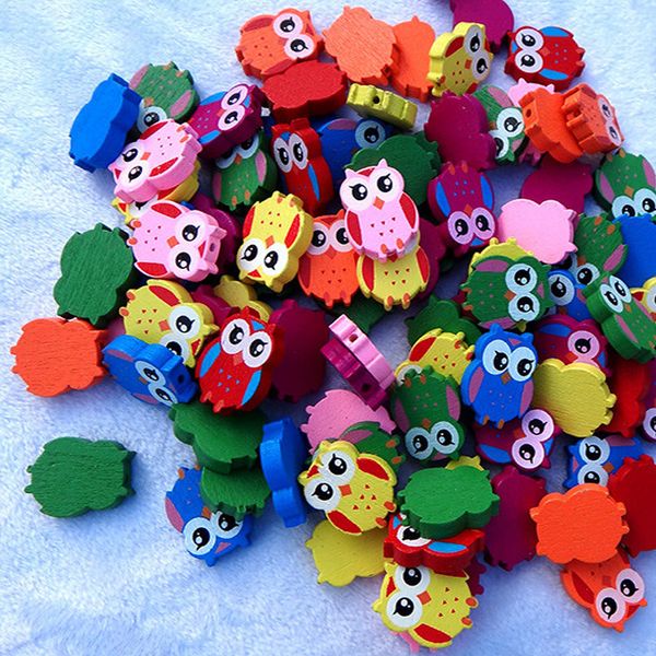 100pcs/lot 22x18mm diy fashion jewelry beads cartoon wooden beads mix color owl shape wood beads jewelry accessories craft, Black
100pcs/lot 22x18mm diy fashion jewelry beads cartoon wooden beads mix color owl shape wood beads jewelry accessories craft, Black