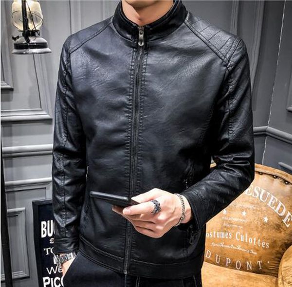 мужская осень зима корея версия новый бутик мода личность красивый тренд тонкий воротник локомотив куртка / m-3xl, Black
мужская осень зима корея версия новый бутик мода личность красивый тренд тонкий воротник локомотив куртка / m-3xl, Black