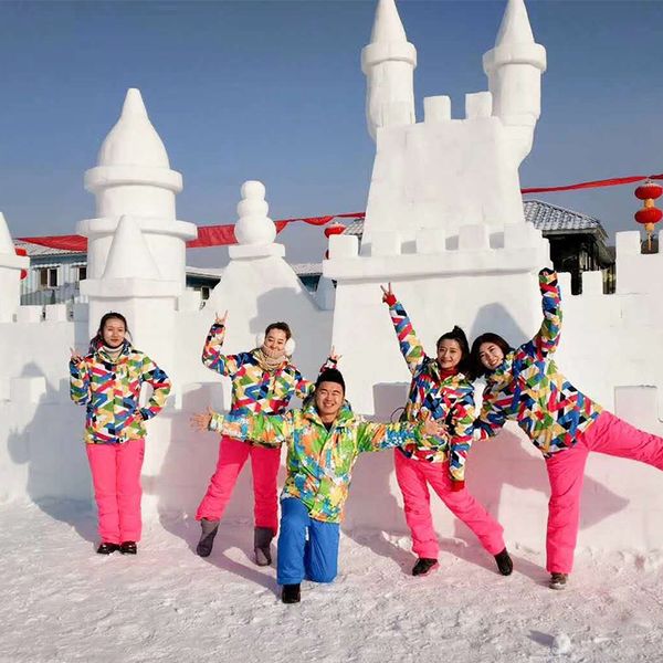2018 new outdoor ski jacket lady warm, big code waterproof, windproof, breathable sports jacket, color ski suit lady
2018 new outdoor ski jacket lady warm, big code waterproof, windproof, breathable sports jacket, color ski suit lady