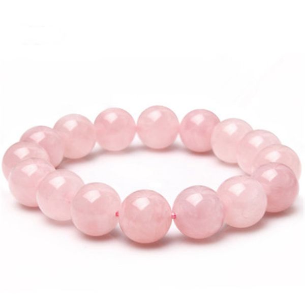 rose quartz bracelet natural pink crystal bead for women love gift classic natural energy stone charms party lucky jewelry, Golden;silver
rose quartz bracelet natural pink crystal bead for women love gift classic natural energy stone charms party lucky jewelry, Golden;silver