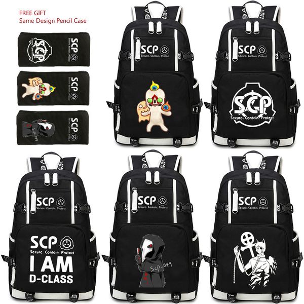 SCP Shoulders Backpack Special Containment Procedures Foundation Oxford In Black Backpack Secure Contain Protect
SCP Shoulders Backpack Special Containment Procedures Foundation Oxford In Black Backpack Secure Contain Protect