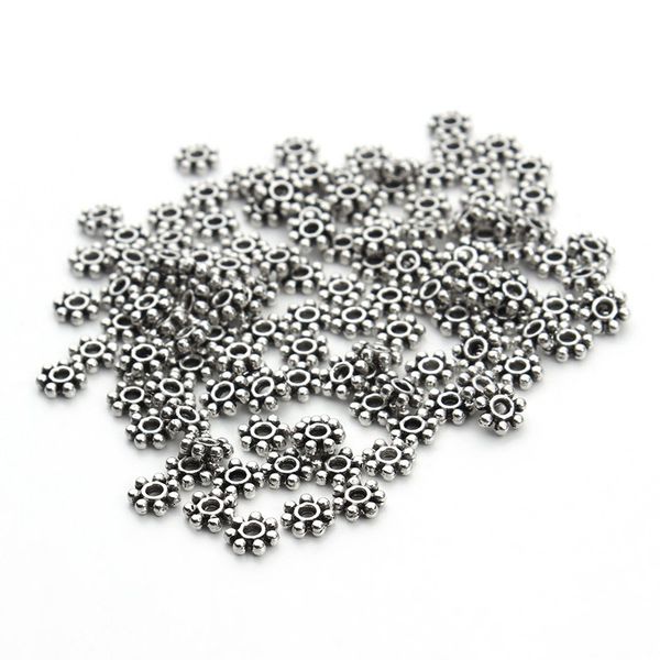 200pcs/lot 4mm antique silver plate silver daisy metal spacer beads fit bracelet necklace spacer ring jewelry findings f3409
200pcs/lot 4mm antique silver plate silver daisy metal spacer beads fit bracelet necklace spacer ring jewelry findings f3409