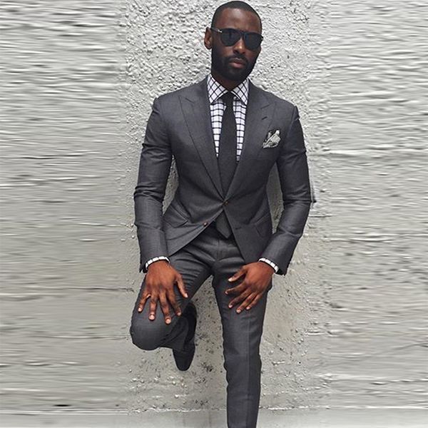 customize slim fit dark grey groom tuxedos peaked lapel two button groomsmen blazer men formal suit party prom suit(jacket+pants+tie) no:126, Black;gray
customize slim fit dark grey groom tuxedos peaked lapel two button groomsmen blazer men formal suit party prom suit(jacket+pants+tie) no:126, Black;gray