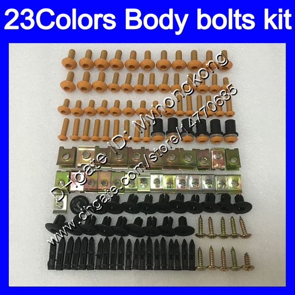 fairing bolts full screw kit for kawasaki zzr-250 zzr 250 90 91 92 93 94 zzr250 95 96 97 98 99 body nuts screws nut bolt kit 25colors
fairing bolts full screw kit for kawasaki zzr-250 zzr 250 90 91 92 93 94 zzr250 95 96 97 98 99 body nuts screws nut bolt kit 25colors