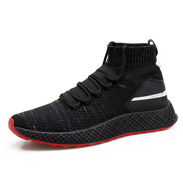 2018 Korean version of men's breathable socks shoes fashion men's personality network red casual trend men's shoes street shot high shoes
2018 Korean version of men's breathable socks shoes fashion men's personality network red casual trend men's shoes street shot high shoes