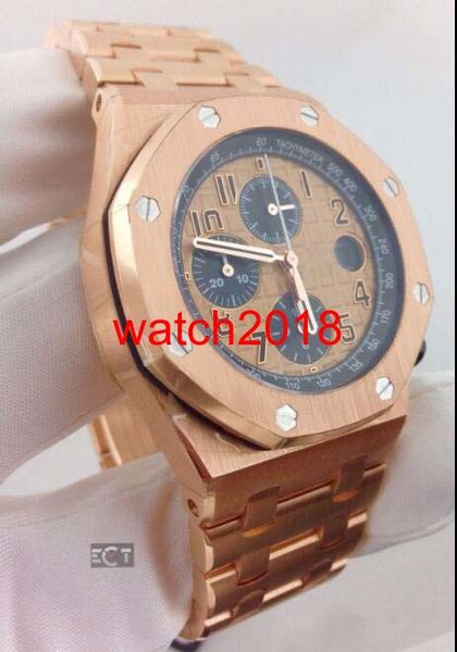 Luxury Watch Off shore Chronograph Rose Gold 26470 OR.OO1000OR.01 NEW Quartz Mens Watches Men's Watch Top Quality
Luxury Watch Off shore Chronograph Rose Gold 26470 OR.OO1000OR.01 NEW Quartz Mens Watches Men's Watch Top Quality