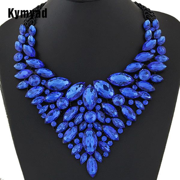 whole salekymyad big women collier femme necklaces pendant blue red statement bijoux new crystal jewelry choker maxi boho vintage jewellry, Golden;silver
whole salekymyad big women collier femme necklaces pendant blue red statement bijoux new crystal jewelry choker maxi boho vintage jewellry, Golden;silver