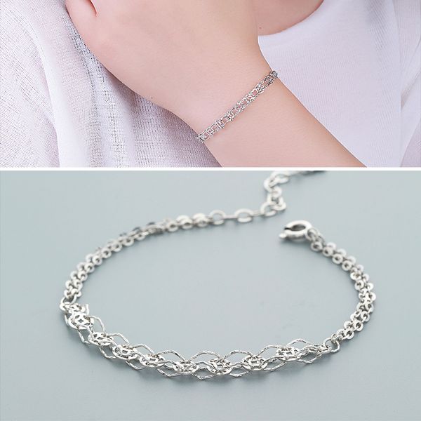 factory direct sale 100% s925 silver bracelet female bracelet fashion birthday gift new product, Golden;silver
factory direct sale 100% s925 silver bracelet female bracelet fashion birthday gift new product, Golden;silver