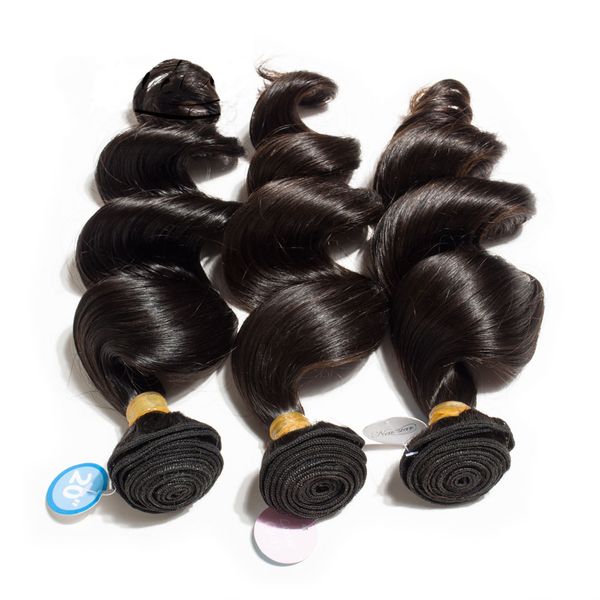 10a brazilian loose wave virgin hair 3/4 bundles unprocessed peruvian indian malaysian human hair weaves natural color 2 years lifetime, Black
10a brazilian loose wave virgin hair 3/4 bundles unprocessed peruvian indian malaysian human hair weaves natural color 2 years lifetime, Black