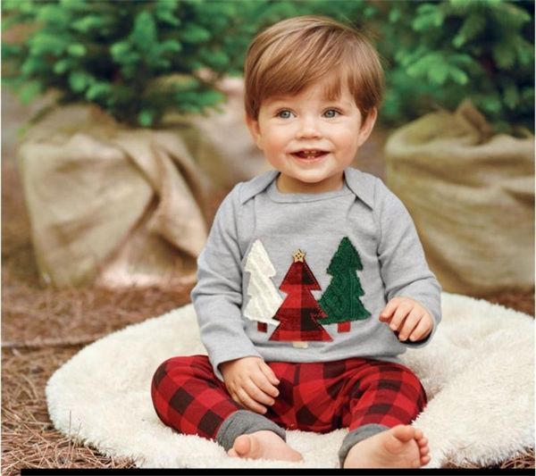 baby boys christmas tree clothing set cotton children kids christmas tree t shirts +plaid pants set baby boy christmas outfit, White
baby boys christmas tree clothing set cotton children kids christmas tree t shirts +plaid pants set baby boy christmas outfit, White
