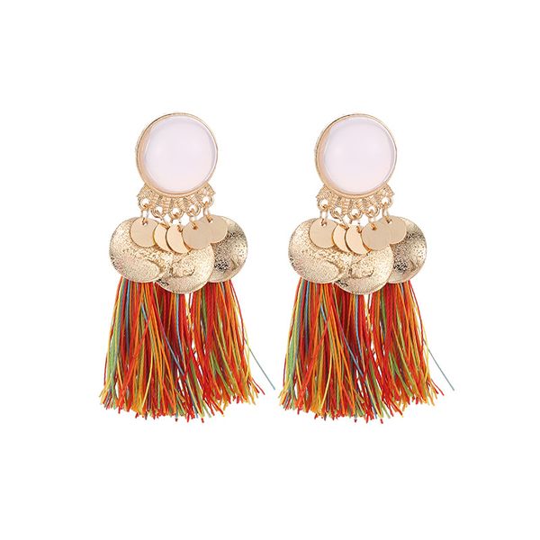 bohemia fashion tassel earrings multi color alloy polyester women stud earring girls charm jewelry earrings gifts, Golden;silver
bohemia fashion tassel earrings multi color alloy polyester women stud earring girls charm jewelry earrings gifts, Golden;silver