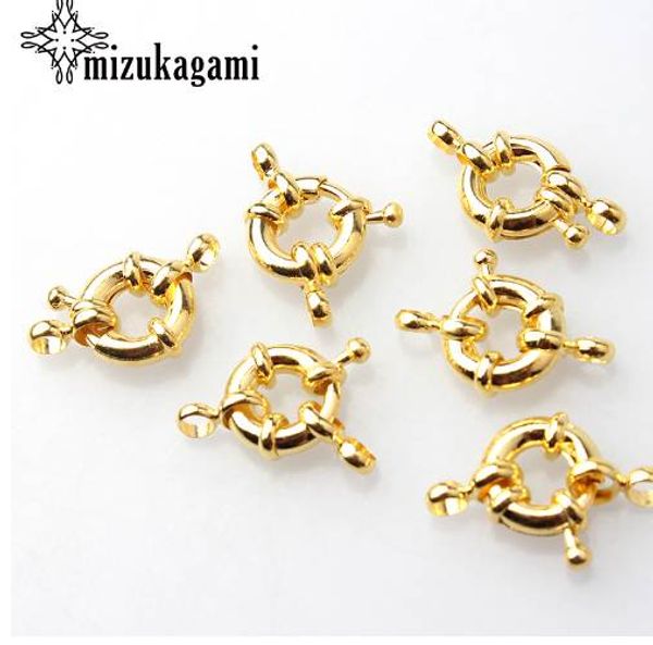 11mm13mm gold silver round clavicle necklace clasp 10pcs diy jewelry accessories ing, Blue;slivery
11mm13mm gold silver round clavicle necklace clasp 10pcs diy jewelry accessories ing, Blue;slivery