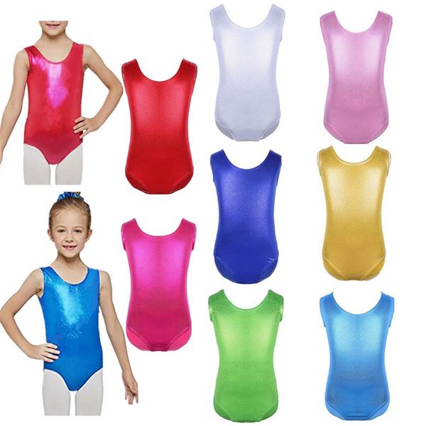 dpois girls sleeveless shiny solid color ballet dance leotard professional gymnastics leotard sports bodysuit kids dance wear, Black;red
dpois girls sleeveless shiny solid color ballet dance leotard professional gymnastics leotard sports bodysuit kids dance wear, Black;red