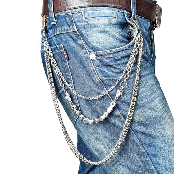 7pcs / lot singyou fashion men pants chain metal jeans waist chain decoration male punk designer fahion tide waist, Black;brown 
7pcs / lot singyou fashion men pants chain metal jeans waist chain decoration male punk designer fahion tide waist, Black;brown