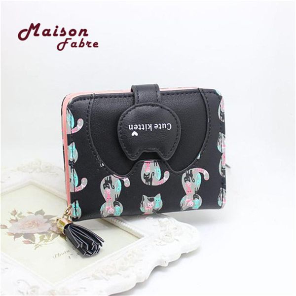 hb@maison fabre wallet women cute cartoon short wallet small fresh two fold zipper buckle small, Red;black
hb@maison fabre wallet women cute cartoon short wallet small fresh two fold zipper buckle small, Red;black
