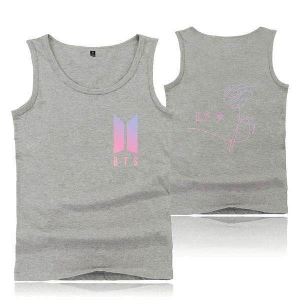 2018 new bts sleeveless vest for men and women suitable for short skirts multi color variety vest fashion sports, White
2018 new bts sleeveless vest for men and women suitable for short skirts multi color variety vest fashion sports, White