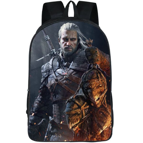 geralt of rivia backpack the witcher 3 day pack cool game school bag leisure packsack quality rucksack sport schoolbag outdoor daypack
geralt of rivia backpack the witcher 3 day pack cool game school bag leisure packsack quality rucksack sport schoolbag outdoor daypack