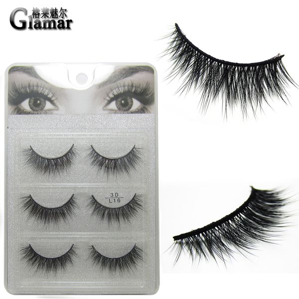 3 pair/set high quanlity full strip eyelashes 3d faux mink false lashes crisscross style hand made synthetic hair
3 pair/set high quanlity full strip eyelashes 3d faux mink false lashes crisscross style hand made synthetic hair