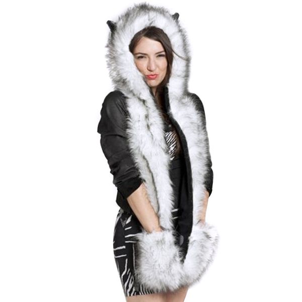fahsion warm animal fur hat and scarf for women winter fluffy plush cap ear hood shawl glove scarves wraps for girls, Blue;gray
fahsion warm animal fur hat and scarf for women winter fluffy plush cap ear hood shawl glove scarves wraps for girls, Blue;gray