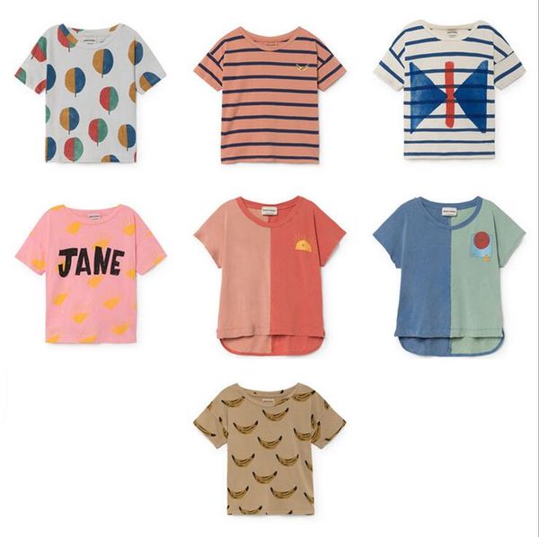 T shirt 2018 BOBO ins hot selling Europe and America style cute dots and striped printting 100% cotton boys girls short sleeveT-shirt
T shirt 2018 BOBO ins hot selling Europe and America style cute dots and striped printting 100% cotton boys girls short sleeveT-shirt