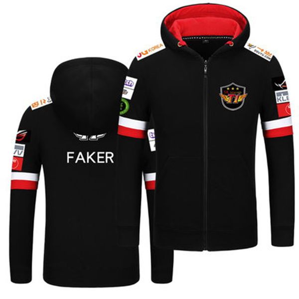 Skt1 Куртка Игры Толстовки Мужчины Женщины Молния Куртки S7 Skt T1 Факер Флис Пальто То
Skt1 Куртка Игры Толстовки Мужчины Женщины Молния Куртки S7 Skt T1 Факер Флис Пальто То