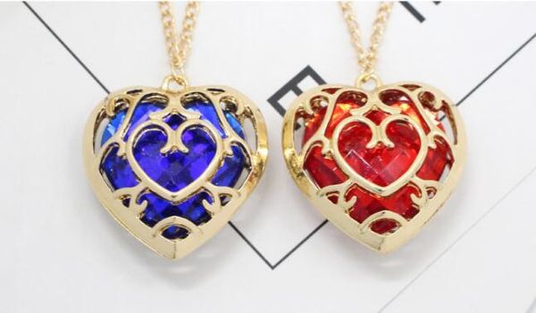 12pcs 2018 selling the zelda legend heart shaped crystal necklace alloy gold frame love hallow necklaces pendants, Silver
12pcs 2018 selling the zelda legend heart shaped crystal necklace alloy gold frame love hallow necklaces pendants, Silver