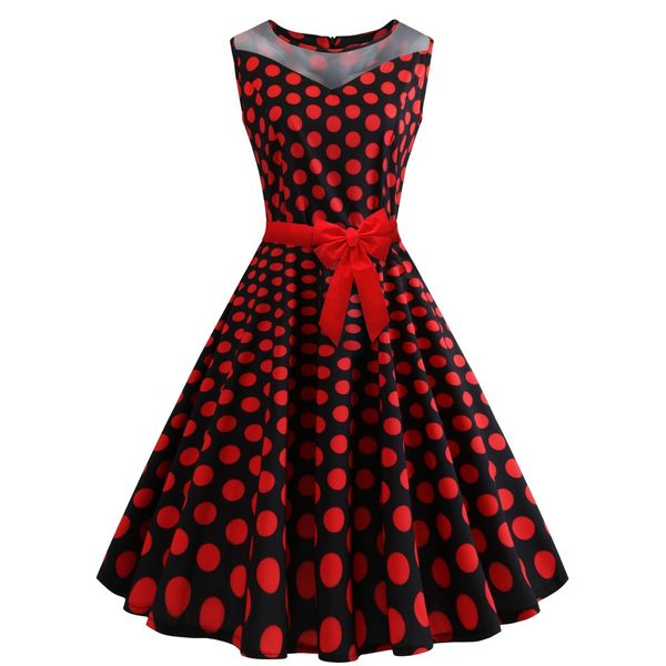 women's clothing 2019 summer fashion plus size red casual dresses for womens polka dot print sleeveless vintage dress expansion skirt, Black;gray
women's clothing 2019 summer fashion plus size red casual dresses for womens polka dot print sleeveless vintage dress expansion skirt, Black;gray