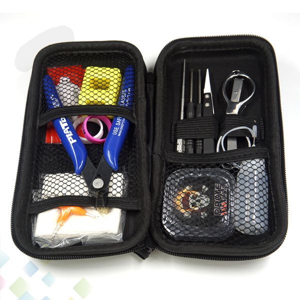 PIRATE Coil Kit DIY Tool Kits For E Cigarette RDA RBA Vaporizer RBA Coil Designer PIRATE Tool Kit High quality DHL Free