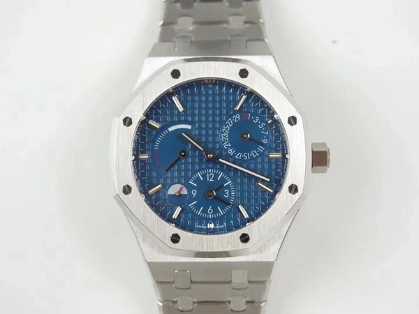 Luxury wri twatche 26120 t fa hion cla ic apphire tainle teel trap blue dial automatic movement men men watch watche 
Luxury wri twatche 26120 t fa hion cla ic apphire tainle teel trap blue dial automatic movement men men watch watche