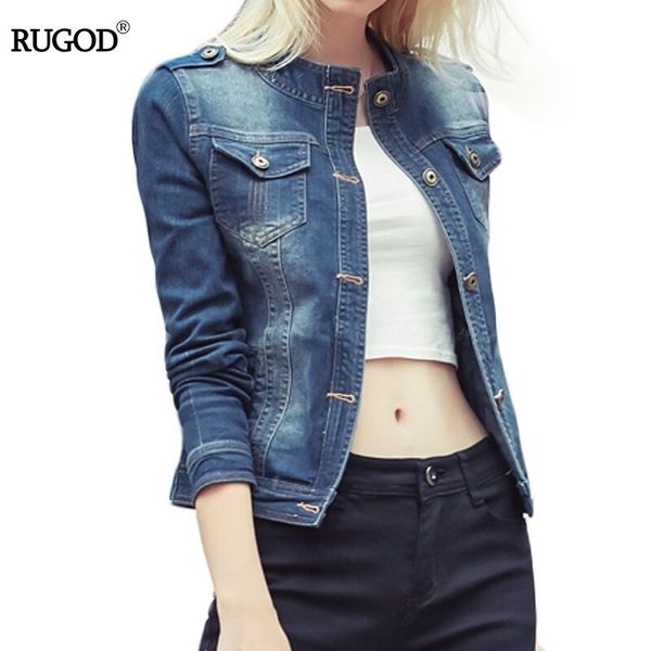 wholesale-rugod wholesale 2017 spring autumn women denim jackets vintage casual bomber female jean jacket for outerwear women basic coats, Black;brown
wholesale-rugod wholesale 2017 spring autumn women denim jackets vintage casual bomber female jean jacket for outerwear women basic coats, Black;brown