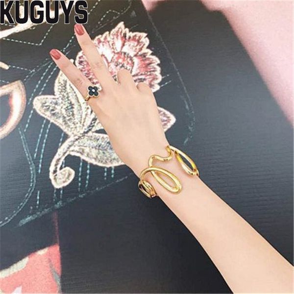 kuguys fashion jewelry gold metal letter large bangles for women opening hyperbole wide bracelet trendy party cool accessories, Black
kuguys fashion jewelry gold metal letter large bangles for women opening hyperbole wide bracelet trendy party cool accessories, Black