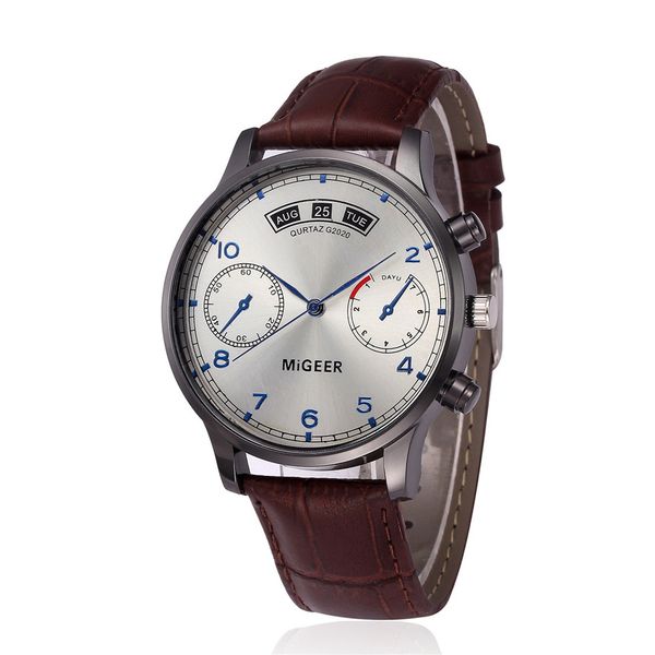 men's 2018 new creative retro style design leather band analog alloy brand quality quartz wristwatch hour clock dropshipping, Slivery;brown
men's 2018 new creative retro style design leather band analog alloy brand quality quartz wristwatch hour clock dropshipping, Slivery;brown