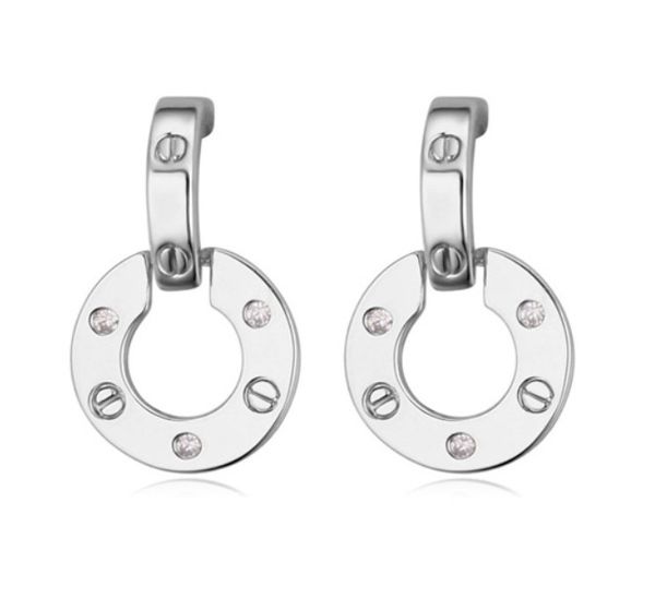 earrings jewelry fashion women zircon dangles luxury brief 18k gold plated circles earings, Silver
earrings jewelry fashion women zircon dangles luxury brief 18k gold plated circles earings, Silver