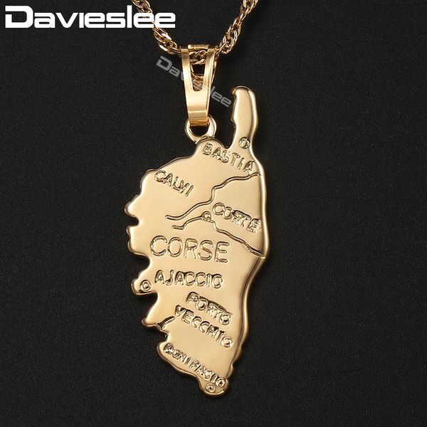 davieslee womens corse corsica map pendant necklaces champagne gold smooth french shaped pendant for woman jewelry gifts dgp322, Silver
davieslee womens corse corsica map pendant necklaces champagne gold smooth french shaped pendant for woman jewelry gifts dgp322, Silver